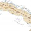 Mapa de carreteras en Cuba - MapaCarreteras.org