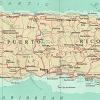 Mapa de transporte en Puerto Rico - MapaCarreteras.org