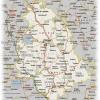 Mapa de transporte de Umbria - MapaCarreteras.org